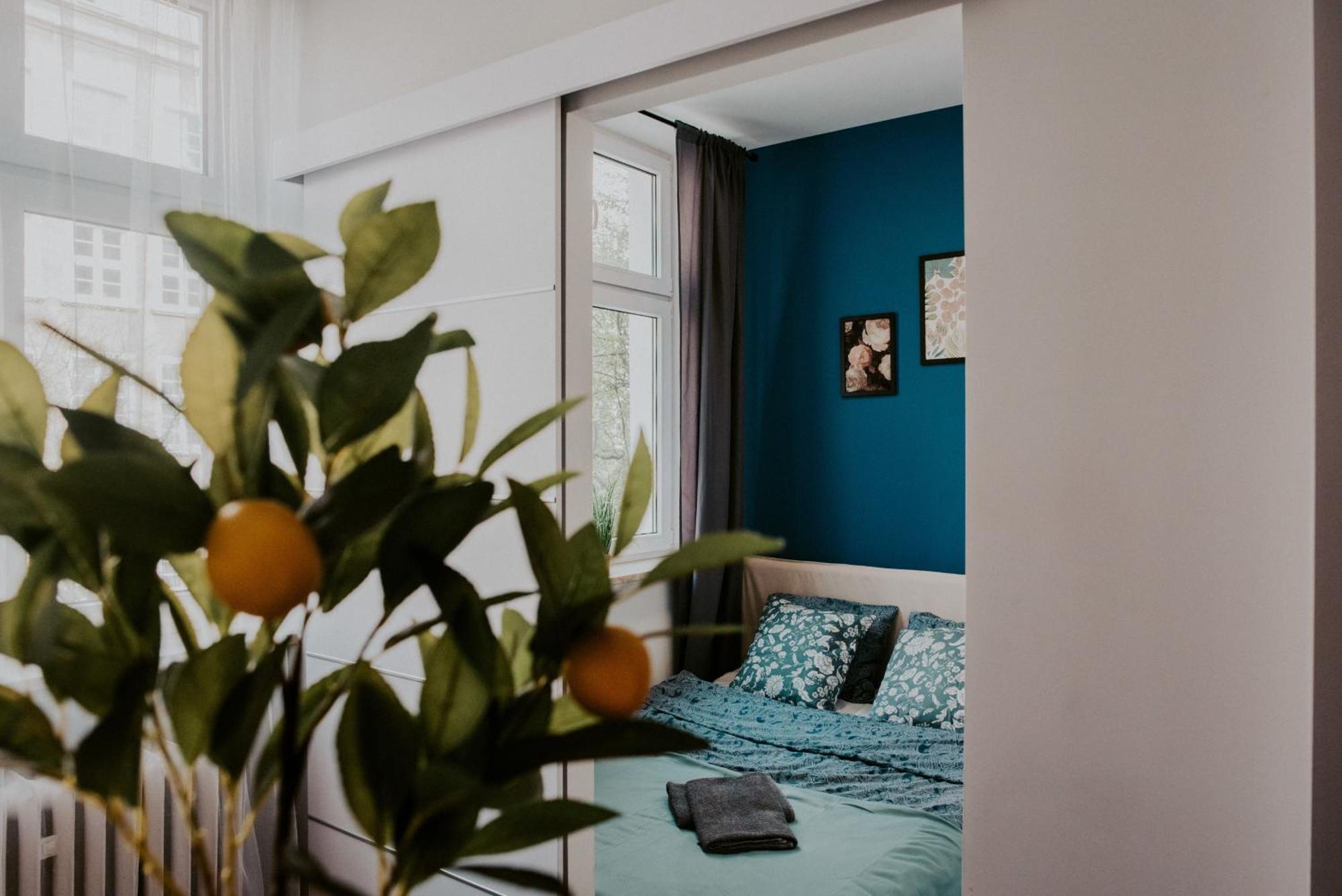 Lemon Tree Apartament Sw Ducha Gdansk Apartman Kültér fotó