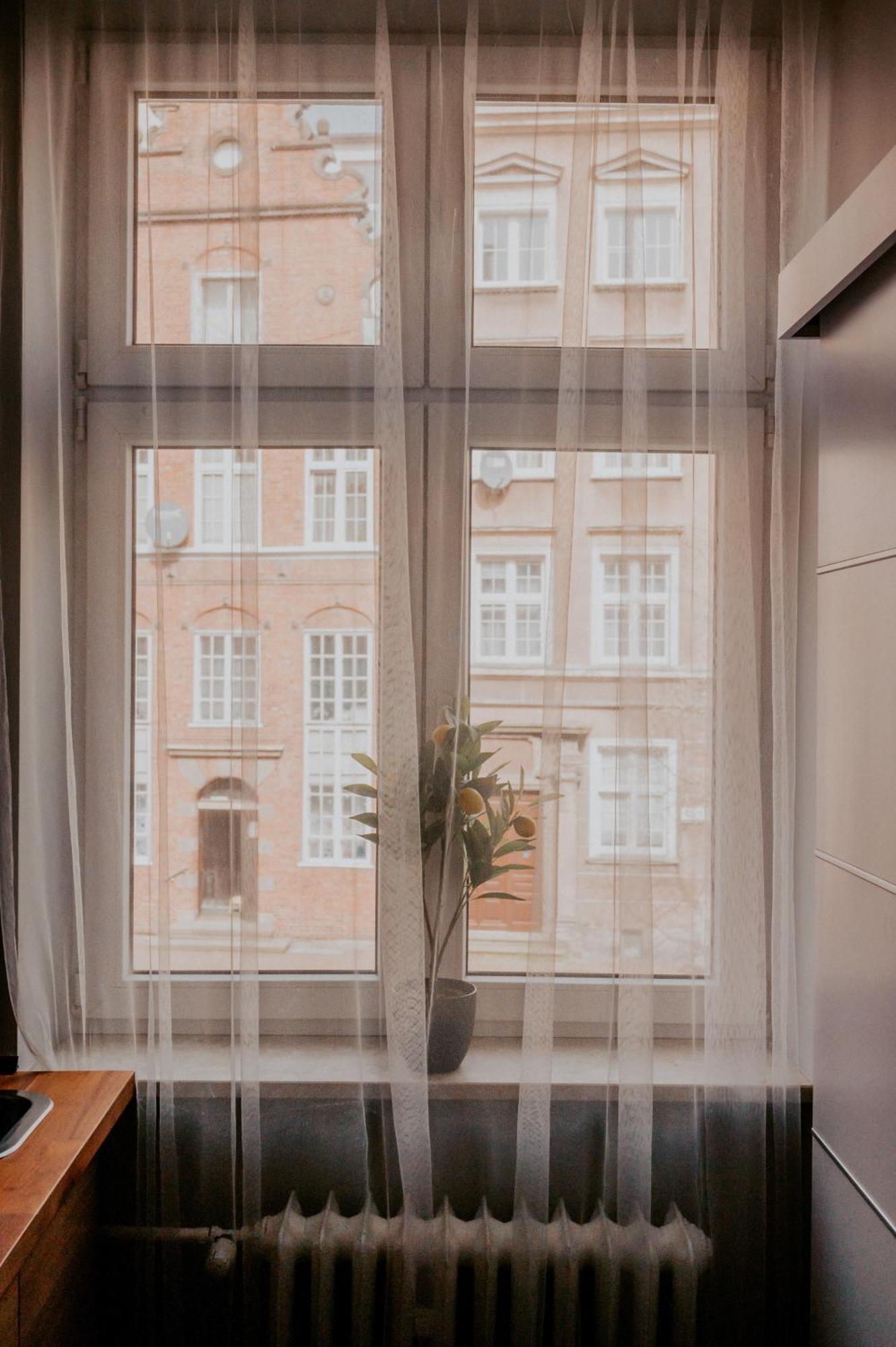 Lemon Tree Apartament Sw Ducha Gdansk Apartman Kültér fotó