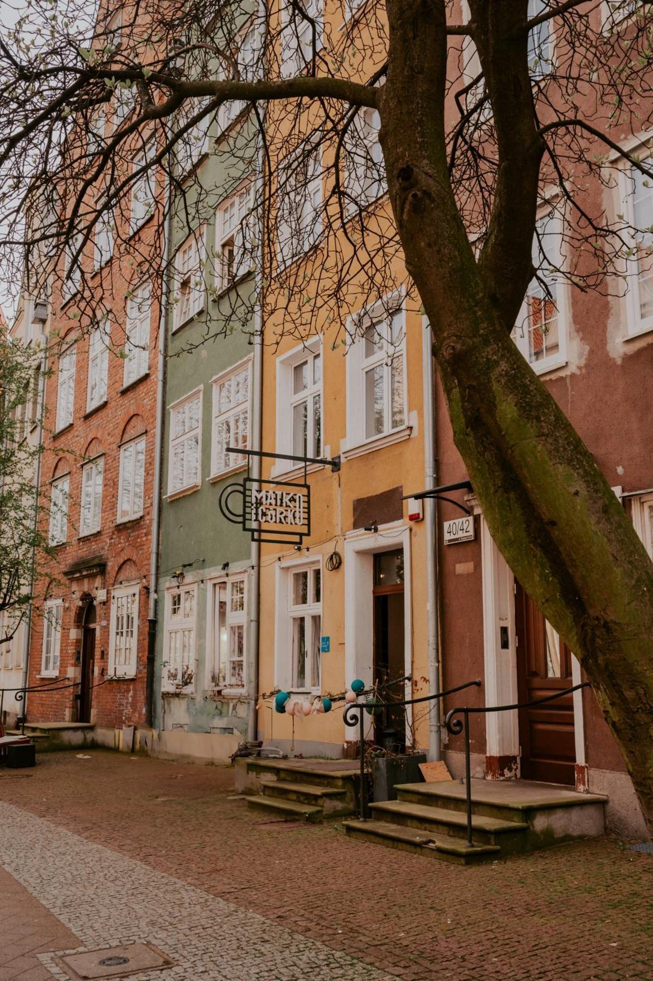 Lemon Tree Apartament Sw Ducha Gdansk Apartman Kültér fotó