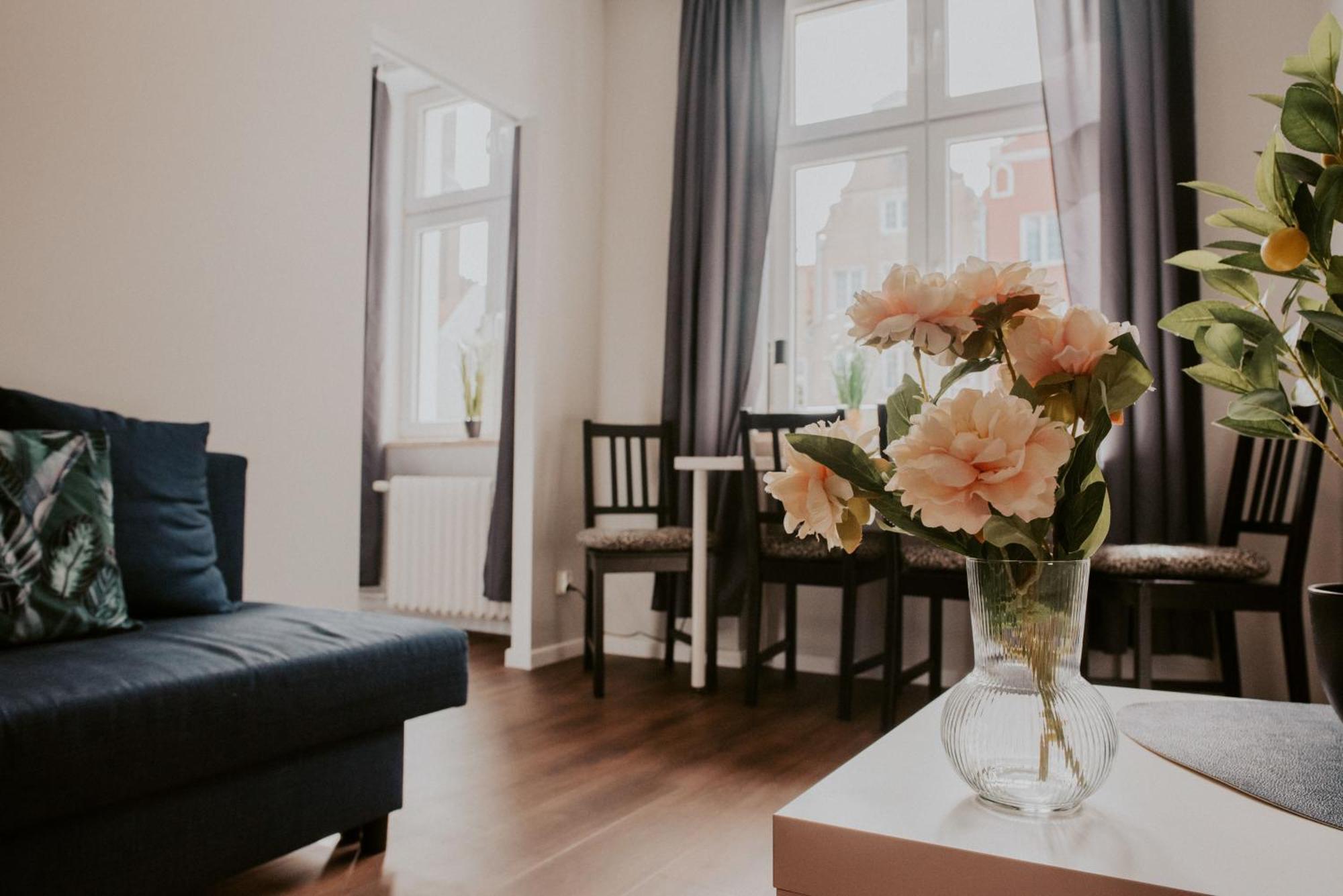 Lemon Tree Apartament Sw Ducha Gdansk Apartman Kültér fotó