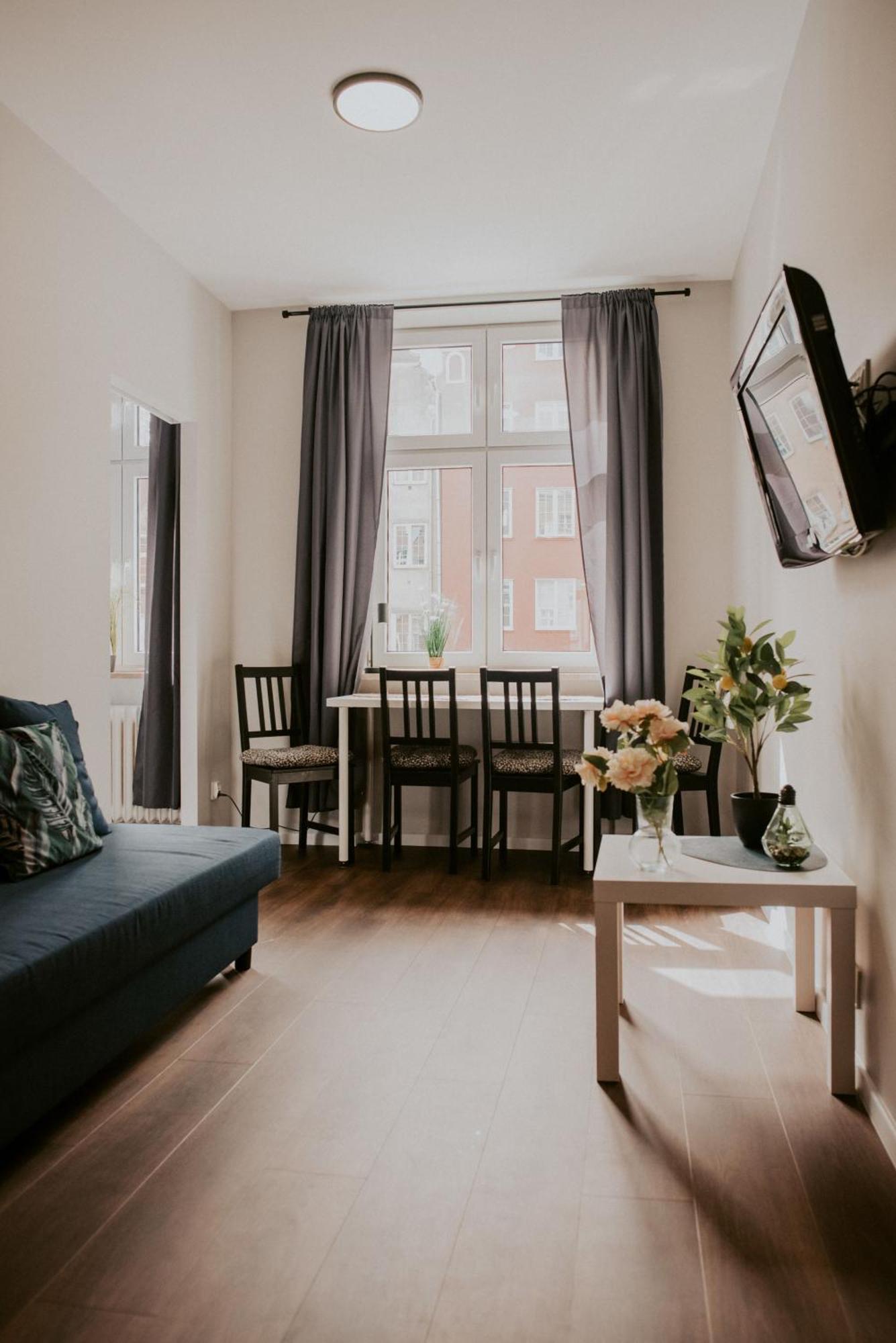 Lemon Tree Apartament Sw Ducha Gdansk Apartman Kültér fotó
